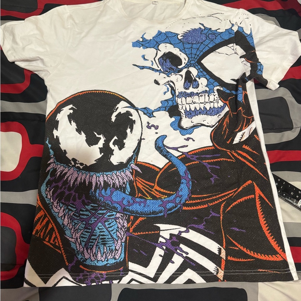 Graphic Skull and Venom T-Shirt
